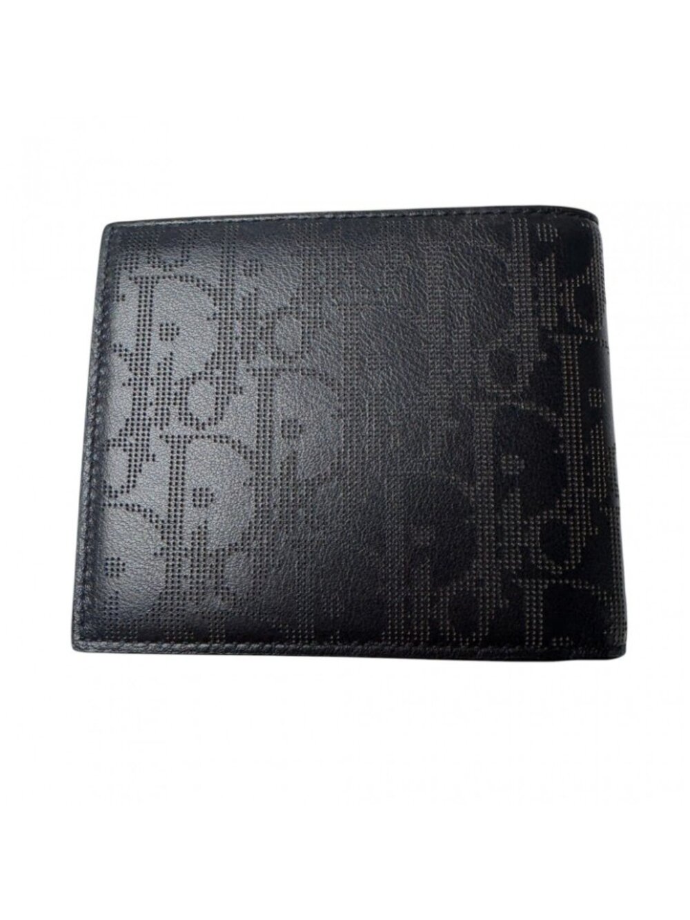 Dior Oblique Galaxy Bifold Wallet Without Coin Purse - Picture 2 of 10